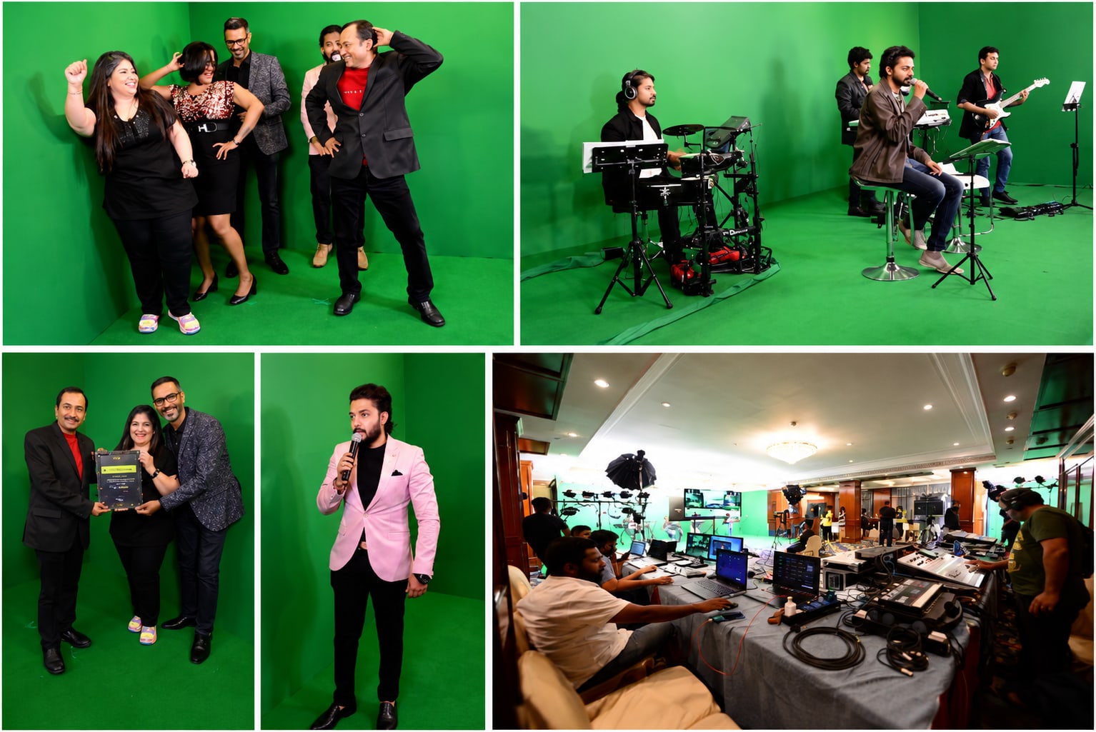 Green Screen Studio Production